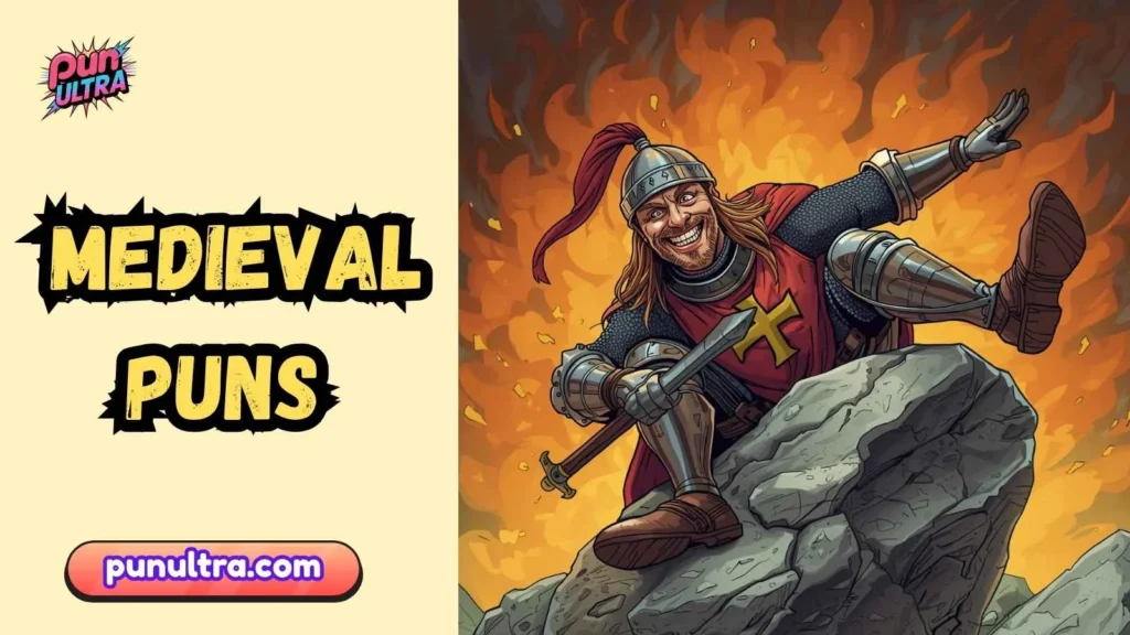 Medieval Battle and War Puns