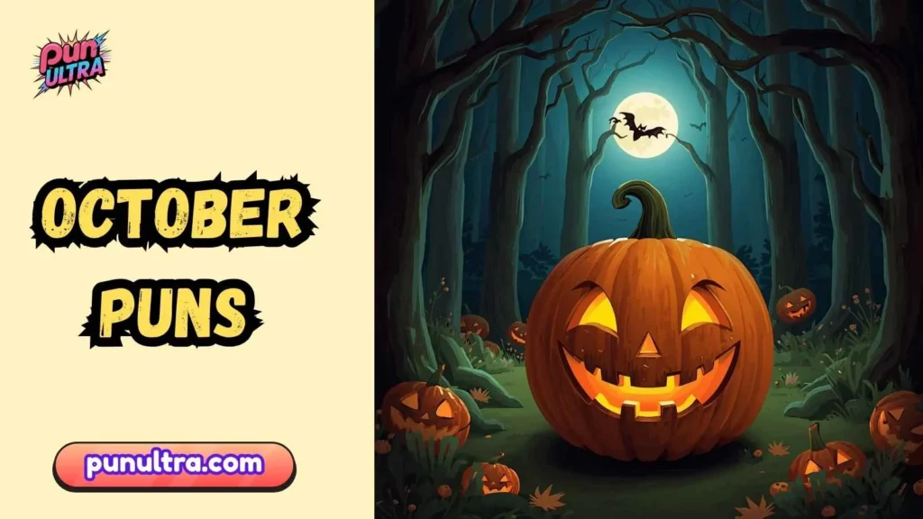 Pumpkin and Spice October Puns