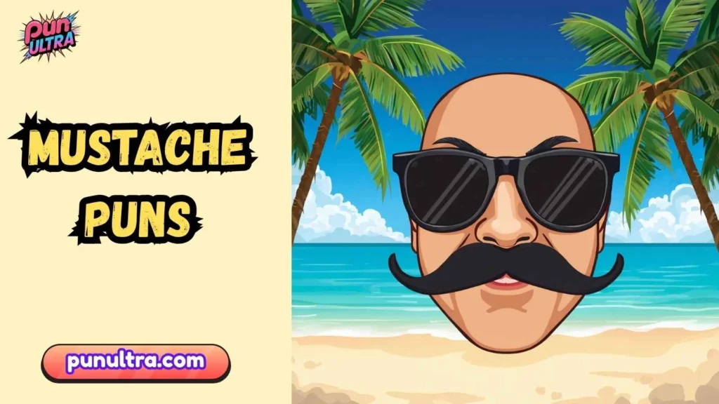 Clever Mustache Wordplay