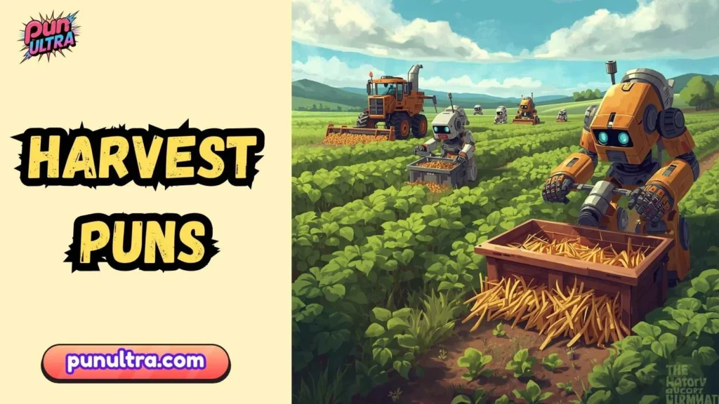 Cute Harvest Puns 