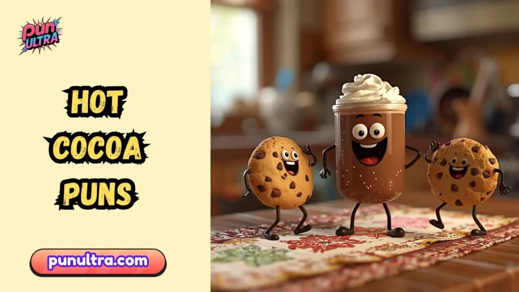 Hot cocoa puns