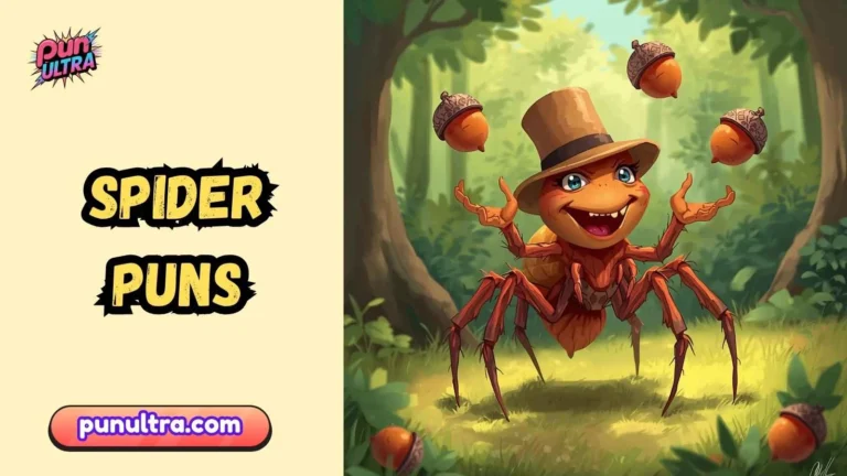 Spider Puns