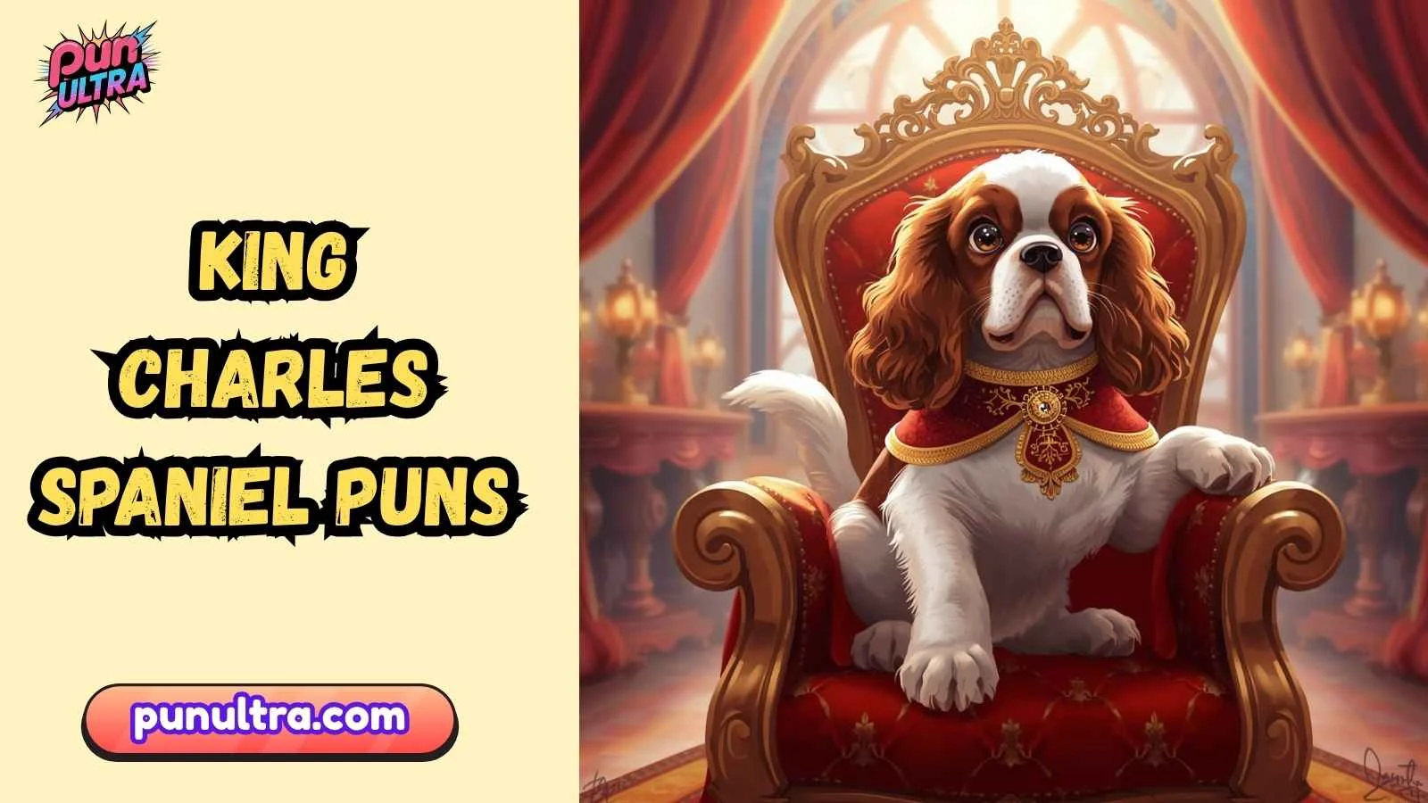 King Charles Spaniel Puns