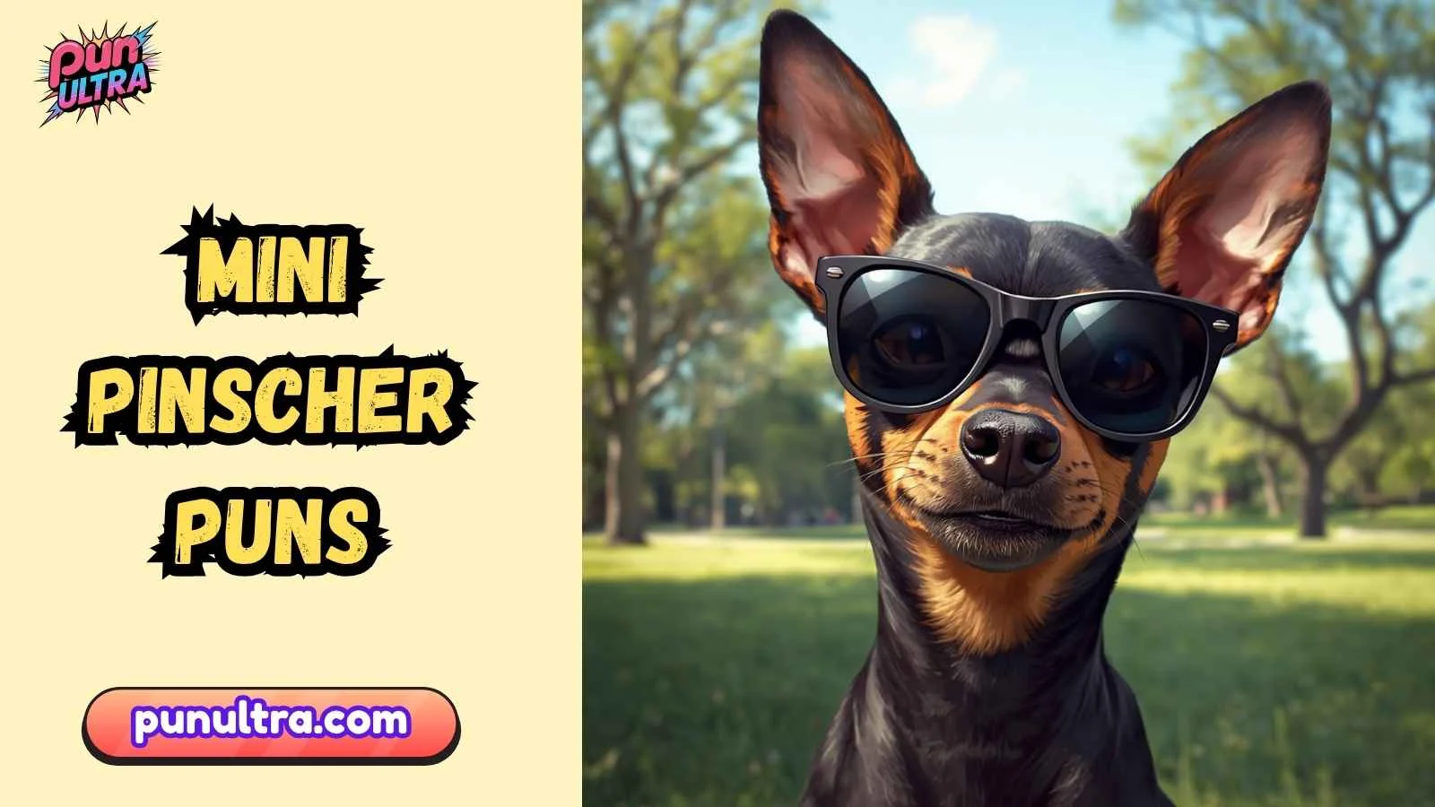 Mini Pinscher Puns