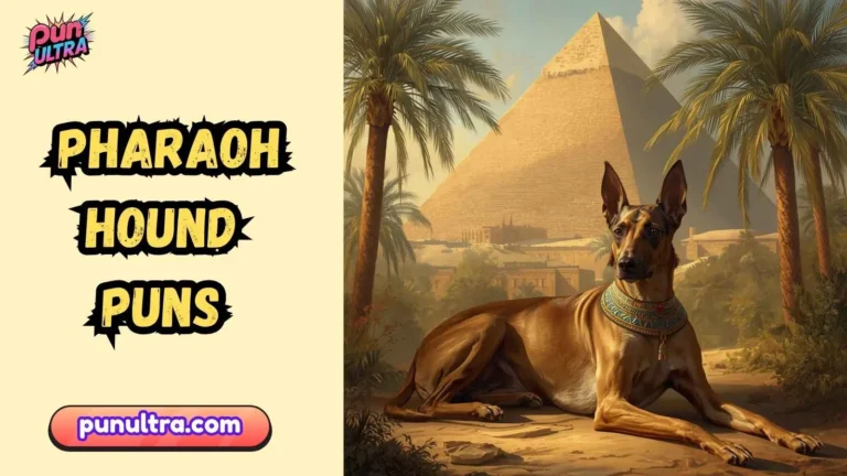 Pharaoh Hound Puns