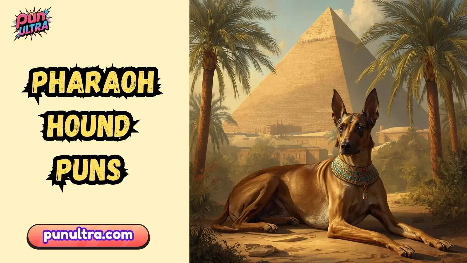 Pharaoh Hound Puns